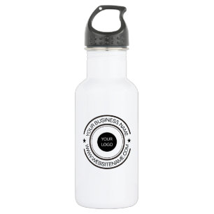 Your Business Logo and Text Custom  532 Ml Water Bottle