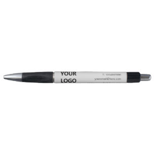 Your Business Logo and Text Pen Example