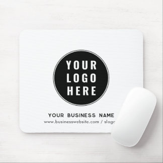 Your Business Logo and Website Custom Marketing Mouse Mat