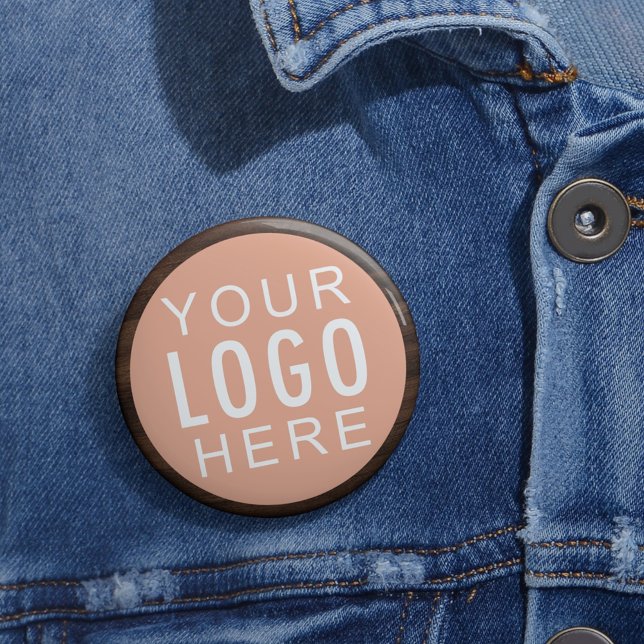 Your Business Logo Company Promotional Custom 6 Cm Round Badge (Your Business Logo Company Promotional Custom Button)