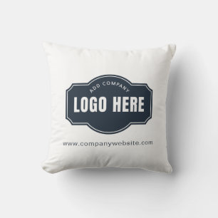 Your Business Logo Company Showroom Decor Custom Cushion