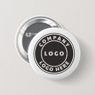 Your Business Logo Corporate Events Marketing 6 Cm Round Badge