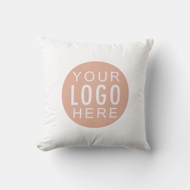 Your Business Logo Corporate Showroom Decor Cushion (Front)