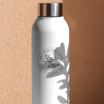 Your Business Logo Custom Blank Water Bottle<br><div class="desc">Create your own corporate water bottle! A simple and modern template in any colour, fully customisable, featuring your business logo, photo or image. You can add also your name, your company name, promotional instagram address or any personalised text. You can choose any font and any colour. Perfect as branded water...</div>