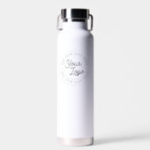 Your Business Logo Custom Blank Water Bottle (Front)