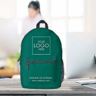 Your Business Logo Custom Company Promotional  Printed Backpack