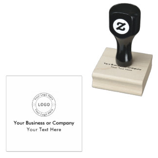 Your Business Logo Custom Rubber Stamp