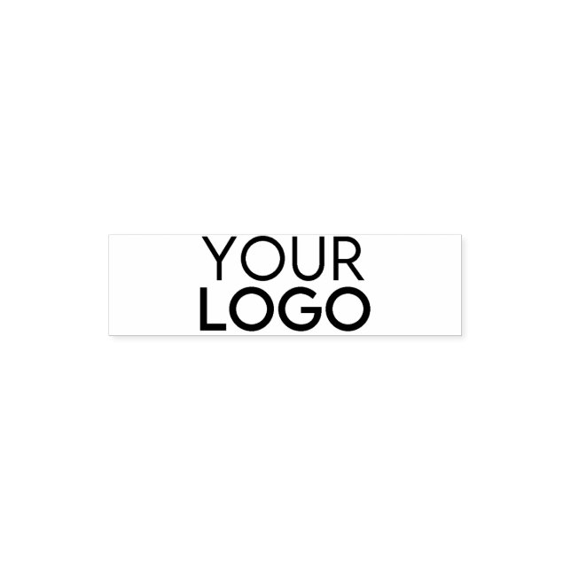 Your Business Logo Custom Rubber Stamp (Design)