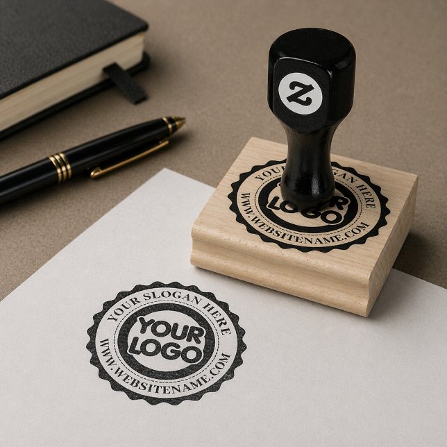 Your Business Logo Custom Rubber Stamp (Creator Uploaded)