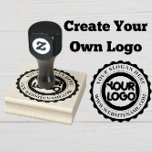 Your Business Logo Custom Rubber Stamp<br><div class="desc">Custom Business Logo rubber stamp</div>