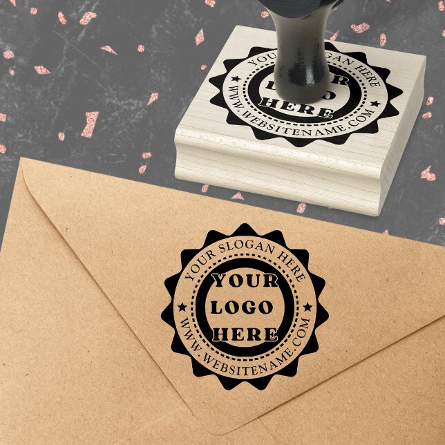 Your Business Logo Custom Rubber Stamp (Creator Uploaded)