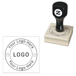 Your Business Logo Custom Rubber Stamp