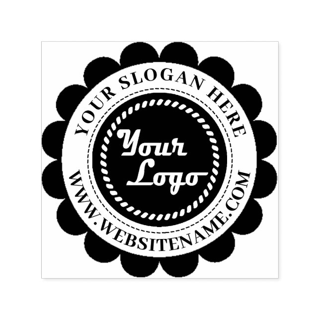 Your Business Logo Custom Self-inking Stamp (Design)