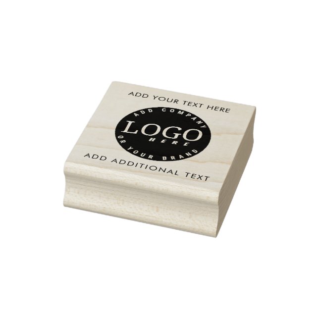 Your Business Logo DIY Office Managers Rubber Stamp (Stamp)