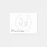 Your Business Logo Faded Backdrop | Customised 4x3