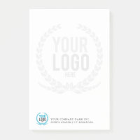Your Business Logo Faded Backdrop Customised