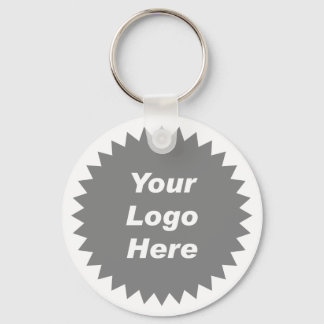 Your business logo here promo key ring