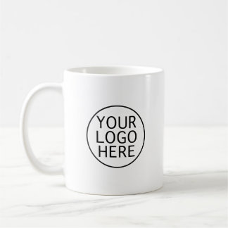 Your Business Logo Modern Minimalist Coffee Mug