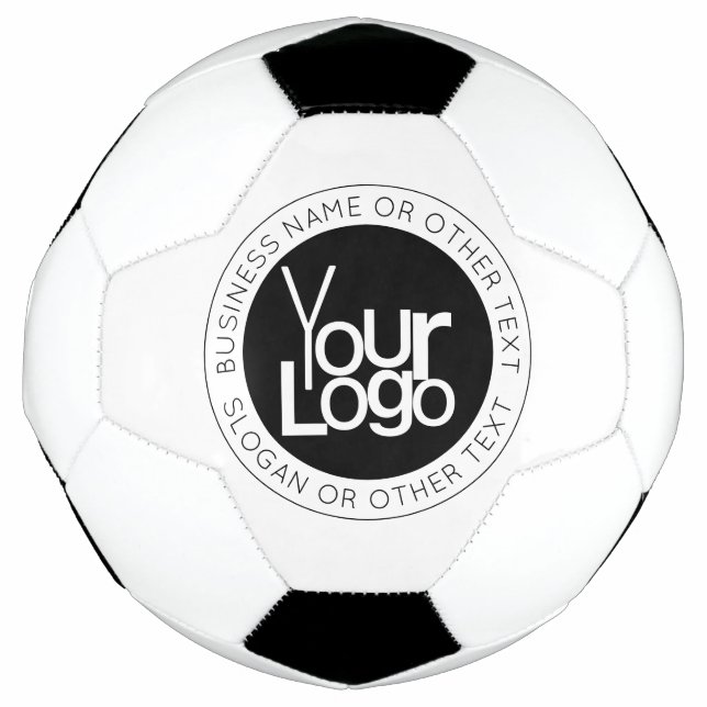 Your Business  Logo & Modern Simple Editable Text Football (Front)