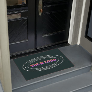 Your Business Logo Name Address Office Personalise Doormat