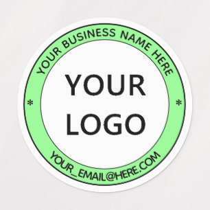 Your Business Logo Name Stamp Personalised Modern