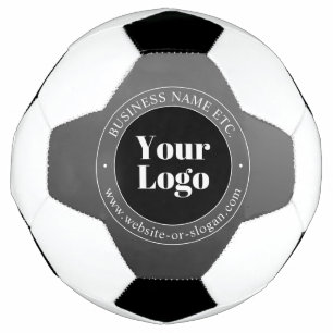 Your Business Logo or Design & Editable Text Football