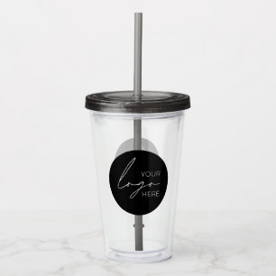 Your Business Logo Promotional Business Company Acrylic Tumbler