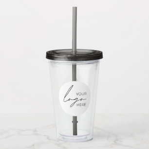 Your Business Logo Promotional Business Company Acrylic Tumbler