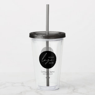 Your Business Logo Promotional Business Company Acrylic Tumbler