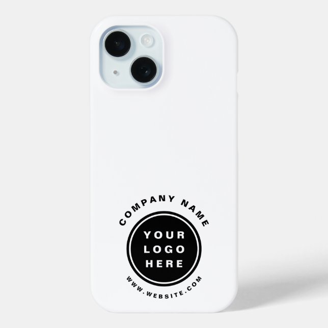 Your Business Logo Promotional Business Company Case-Mate iPhone Case (Back)