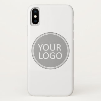 Your Business Logo Promotional Business Company iPhone X Case