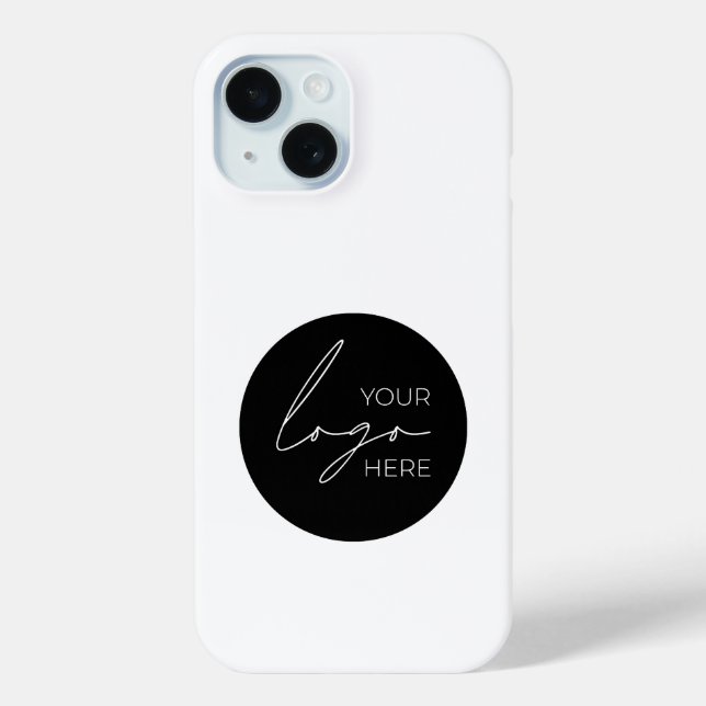 Your Business Logo Promotional Business Company Case-Mate iPhone Case (Back)