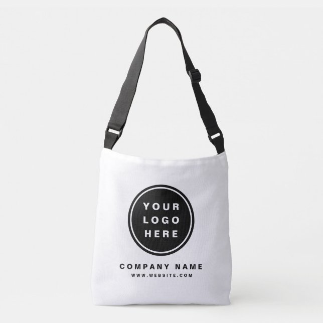 Your Business Logo Promotional Business Company Crossbody Bag (Front)