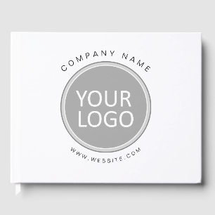 Your Business Logo Promotional Business Company Guest Book