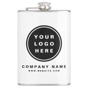Your Business Logo Promotional Business Company Hip Flask