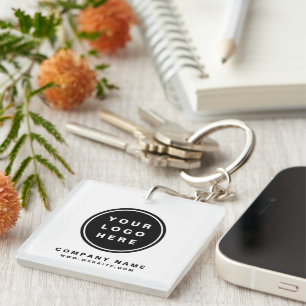 Your Business Logo Promotional Business Company Key Ring