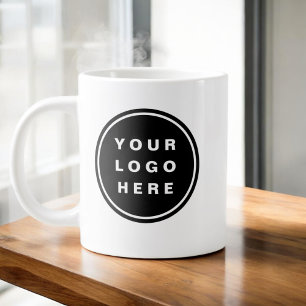 Your Business Logo Promotional Business Company Large Coffee Mug