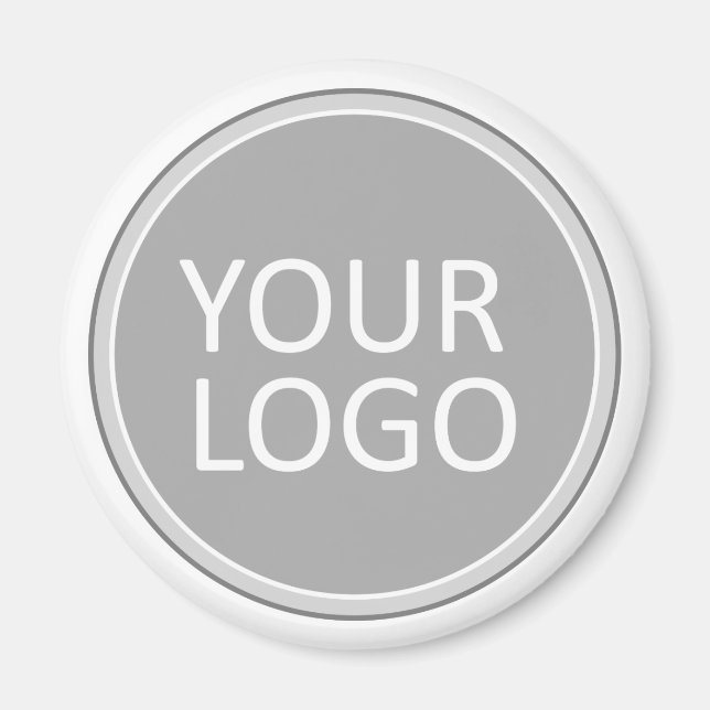 Your Business Logo Promotional Business Company Magnet (Front)
