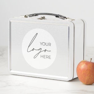 Your Business Logo Promotional Business Company Metal Lunch Box