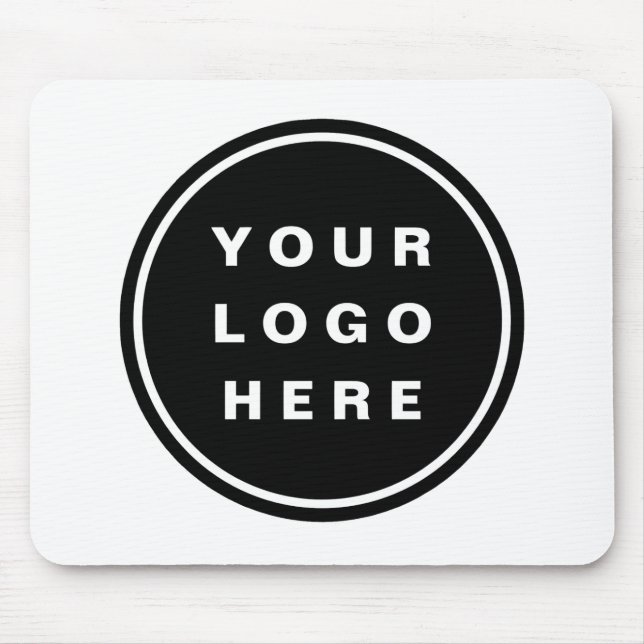 Your Business Logo Promotional Business Company Mouse Mat (Front)