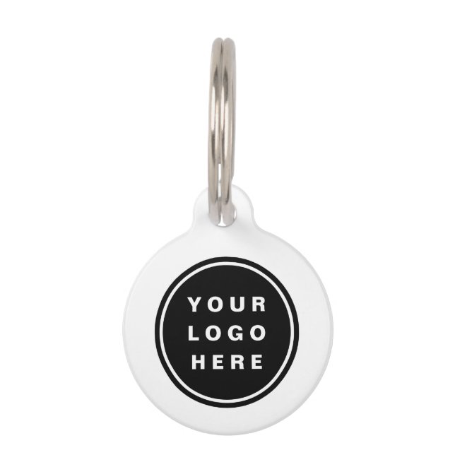 Your Business Logo Promotional Business Company Pet Tag (Front)