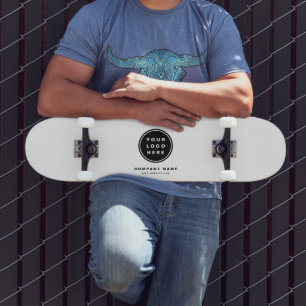 Your Business Logo Promotional Business Company Skateboard