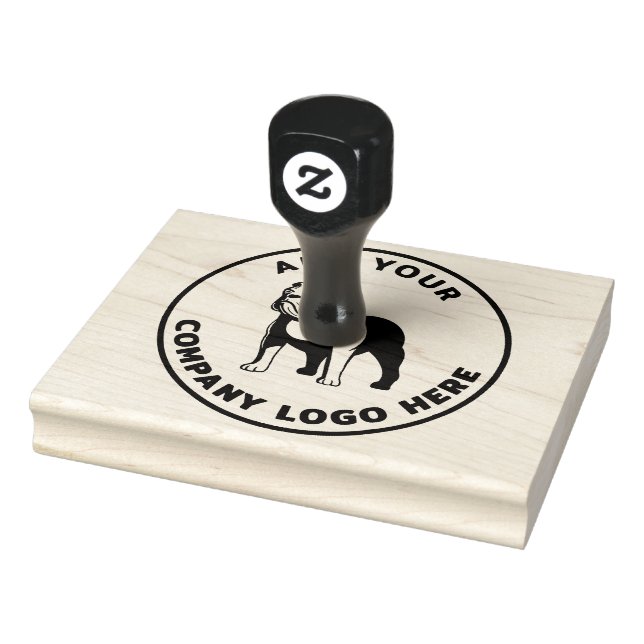 Your Business Logo Promotional Custom Rubber Stamp (Stamp)