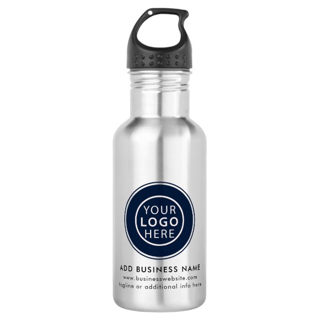 Your Business Logo Promotional Events Custom 532 Ml Water Bottle (Front)