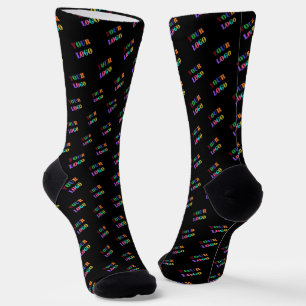 Your Business Logo Promotional Socks Choose Colour