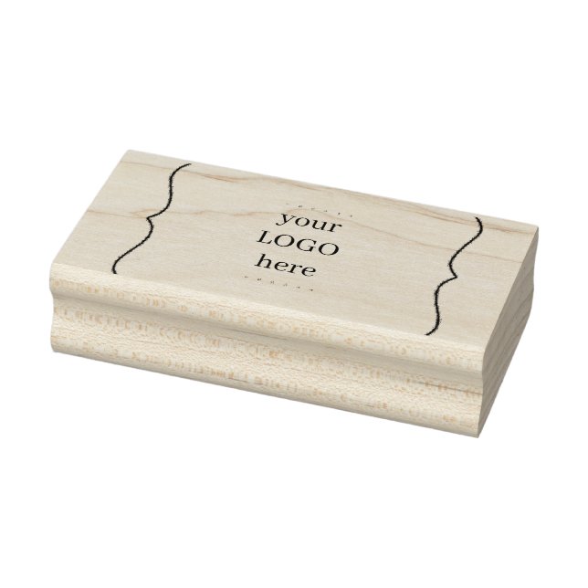 Your Business Logo Rubber Ink Stamp (Stamp)