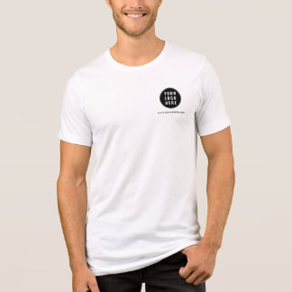 Your Business Logo Simple Employees Custom Tri-Blend Shirt