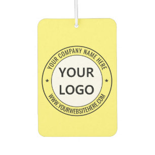 Your Business Logo Text Promotional Air Freshener