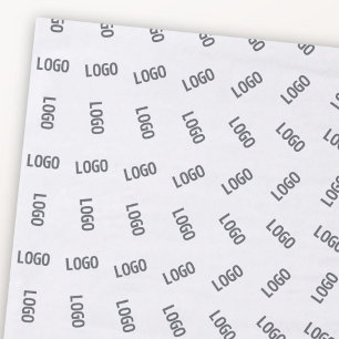 Your Business Logo Unique Logo Pattern Design Tissue Paper