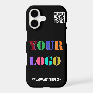 Your Business Logo Website Colours iPhone Case